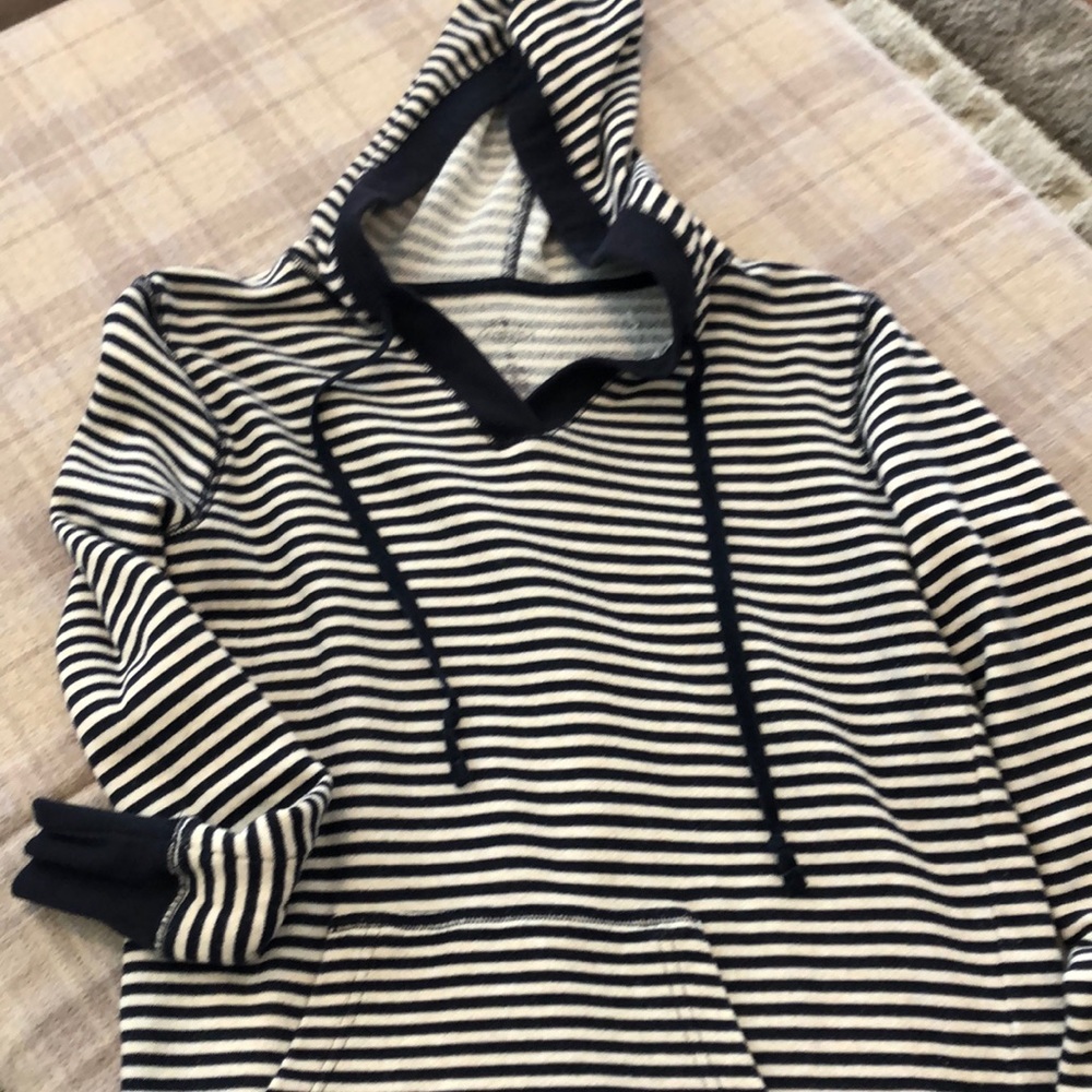 Nautical style hoodie.